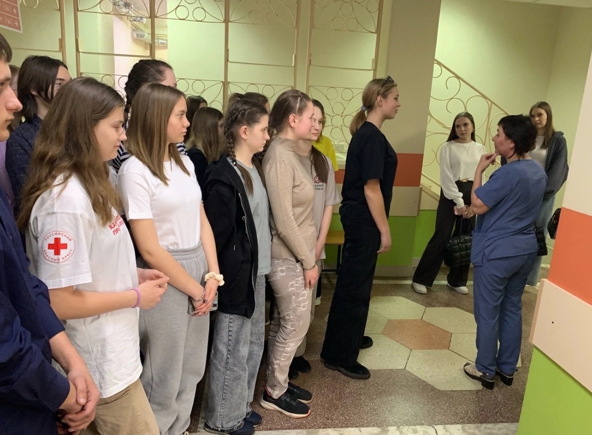 Профориентационное мероприятие в рамках проекта «Виртуальная школа юного медика».